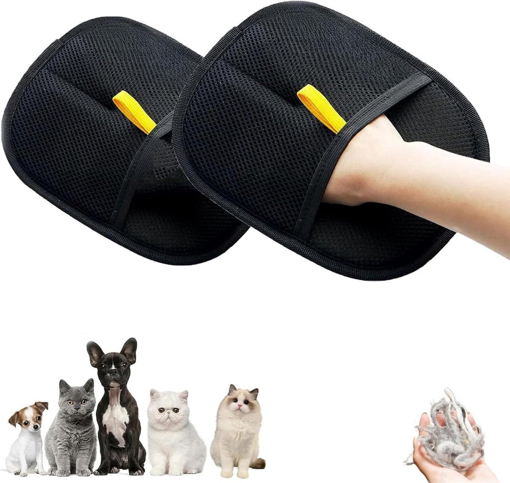 Huisdierenverzorgingshandschoen voor al je huisdieren I Al je kleding terug netjes.